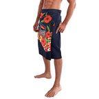Adelaide Crows ANZAC Day Tribute Lavalava Indigenous Dot Art Poppy Remembrance Football Warrior