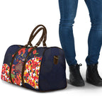 Adelaide Crows ANZAC Day Tribute Travel Bag Indigenous Dot Art Poppy Remembrance Football Warrior