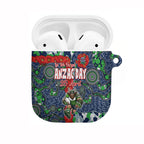 Canberra Raiders ANZAC AirPods Case Indigenous Wave Pattern Poppy Remembrance Viking Warrior