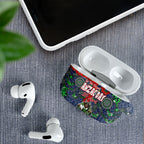 Canberra Raiders ANZAC AirPods Case Indigenous Wave Pattern Poppy Remembrance Viking Warrior