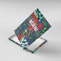 Canberra Raiders ANZAC Canvas Wall Art Indigenous Wave Pattern Poppy Remembrance Viking Warrior