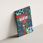 Canberra Raiders ANZAC Canvas Wall Art Indigenous Wave Pattern Poppy Remembrance Viking Warrior