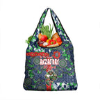 Canberra Raiders ANZAC Grocery Bag Indigenous Wave Pattern Poppy Remembrance Viking Warrior