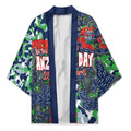 Canberra Raiders ANZAC Kimono Indigenous Wave Pattern Poppy Remembrance Viking Warrior