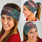 Canberra Raiders ANZAC Neck Gaiter Indigenous Wave Pattern Poppy Remembrance Viking Warrior