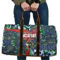 Canberra Raiders ANZAC Travel Bag Indigenous Wave Pattern Poppy Remembrance Viking Warrior