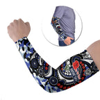 Canterbury Bulldogs ANZAC Day Arm Sleeves Aboriginal Dot Poppy Remembrance Bulldog