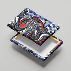 Canterbury Bulldogs ANZAC Day Canvas Wall Art Aboriginal Dot Poppy Remembrance Bulldog