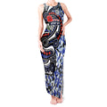 Canterbury Bulldogs ANZAC Day Tank Maxi Dress Aboriginal Dot Poppy Remembrance Bulldog
