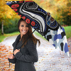 Canterbury Bulldogs ANZAC Day Umbrella Aboriginal Dot Poppy Remembrance Bulldog