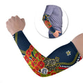 North Queensland Cowboys ANZAC Arm Sleeves Indigenous Wave Poppy Remembrance Cowboy
