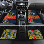 North Queensland Cowboys ANZAC Car Mats Indigenous Wave Poppy Remembrance Cowboy