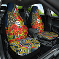 North Queensland Cowboys ANZAC Car Seat Cover Indigenous Wave Poppy Remembrance Cowboy
