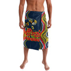 North Queensland Cowboys ANZAC Lavalava Indigenous Wave Poppy Remembrance Cowboy