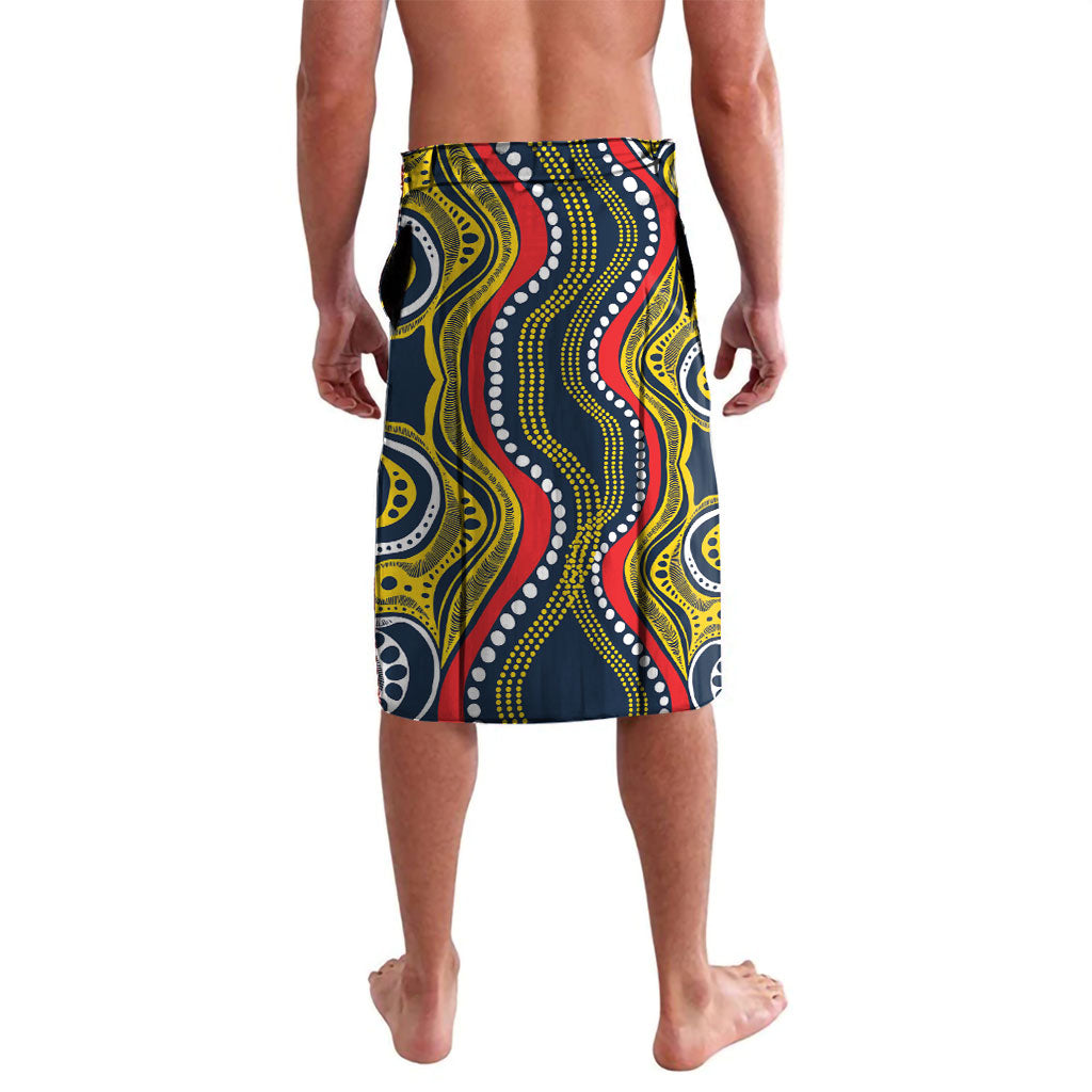 North Queensland Cowboys ANZAC Lavalava Indigenous Wave Poppy Remembrance Cowboy