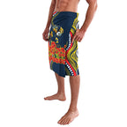 North Queensland Cowboys ANZAC Lavalava Indigenous Wave Poppy Remembrance Cowboy