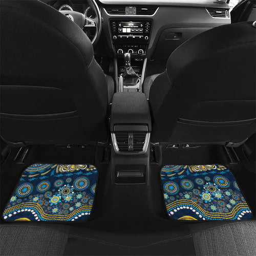Personalized Gold Coast Titans ANZAC Car Mats Indigenous Camouflage Poppy Memorial Soldier Spartan