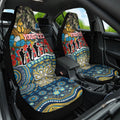 Personalized Gold Coast Titans ANZAC Car Seat Cover Indigenous Camouflage Poppy Memorial Soldier Spartan