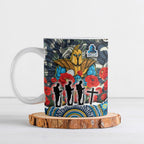 Personalized Gold Coast Titans ANZAC Ceramic Mug Indigenous Camouflage Poppy Memorial Soldier Spartan
