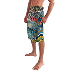 Personalized Gold Coast Titans ANZAC Lavalava Indigenous Camouflage Poppy Memorial Soldier Spartan