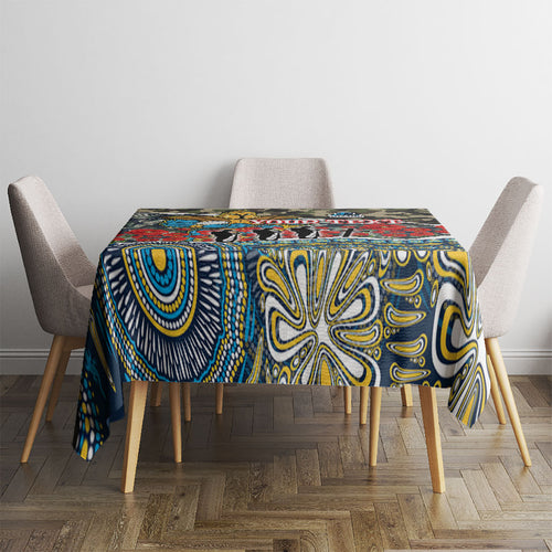 Personalized Gold Coast Titans ANZAC Tablecloth Indigenous Camouflage Poppy Memorial Soldier Spartan