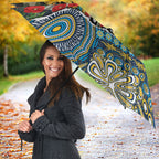 Personalized Gold Coast Titans ANZAC Umbrella Indigenous Camouflage Poppy Memorial Soldier Spartan