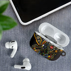 Personalized Penrith Panthers ANZAC AirPods Case Aboriginal Indigenous Poppy Panther Warrior
