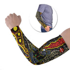 Personalized Penrith Panthers ANZAC Arm Sleeves Aboriginal Indigenous Poppy Panther Warrior