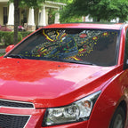 Personalized Penrith Panthers ANZAC Auto Sun Shade Aboriginal Indigenous Poppy Panther Warrior