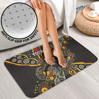 Personalized Penrith Panthers ANZAC Bathroom Set Aboriginal Indigenous Poppy Panther Warrior