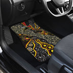 Personalized Penrith Panthers ANZAC Car Mats Aboriginal Indigenous Poppy Panther Warrior
