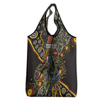 Personalized Penrith Panthers ANZAC Grocery Bag Aboriginal Indigenous Poppy Panther Warrior