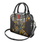 Personalized Penrith Panthers ANZAC Shoulder Handbag Aboriginal Indigenous Poppy Panther Warrior