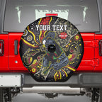 Personalized Penrith Panthers ANZAC Spare Tire Cover Aboriginal Indigenous Poppy Panther Warrior