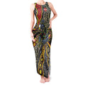 Personalized Penrith Panthers ANZAC Tank Maxi Dress Aboriginal Indigenous Poppy Panther Warrior