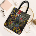 Personalized Penrith Panthers ANZAC Tote Bag Aboriginal Indigenous Poppy Panther Warrior