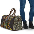 Personalized Penrith Panthers ANZAC Travel Bag Aboriginal Indigenous Poppy Panther Warrior