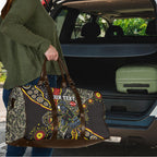 Personalized Penrith Panthers ANZAC Travel Bag Aboriginal Indigenous Poppy Panther Warrior