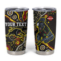 Personalized Penrith Panthers ANZAC Tumbler Cup Aboriginal Indigenous Poppy Panther Warrior