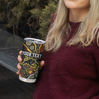 Personalized Penrith Panthers ANZAC Tumbler Cup Aboriginal Indigenous Poppy Panther Warrior