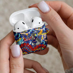 Western Bulldogs ANZAC Day AirPods Case Aboriginal Dot Art Indigenous Australian Cultural