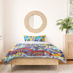 Western Bulldogs ANZAC Day Bedding Set Aboriginal Dot Art Indigenous Australian Cultural