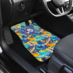 Western Bulldogs ANZAC Day Car Mats Aboriginal Dot Art Indigenous Australian Cultural
