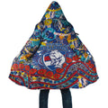 Western Bulldogs ANZAC Day Cloak Aboriginal Dot Art Indigenous Australian Cultural