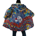 Western Bulldogs ANZAC Day Cloak Aboriginal Dot Art Indigenous Australian Cultural