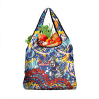 Western Bulldogs ANZAC Day Grocery Bag Aboriginal Dot Art Indigenous Australian Cultural