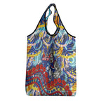 Western Bulldogs ANZAC Day Grocery Bag Aboriginal Dot Art Indigenous Australian Cultural