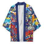 Western Bulldogs ANZAC Day Kimono Aboriginal Dot Art Indigenous Australian Cultural