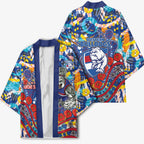 Western Bulldogs ANZAC Day Kimono Aboriginal Dot Art Indigenous Australian Cultural