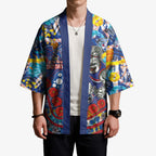 Western Bulldogs ANZAC Day Kimono Aboriginal Dot Art Indigenous Australian Cultural
